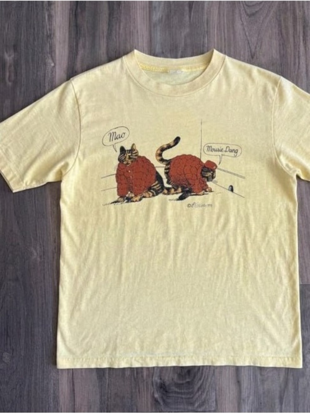 Crazy Hawaii Kliban Cat Graphic Tee